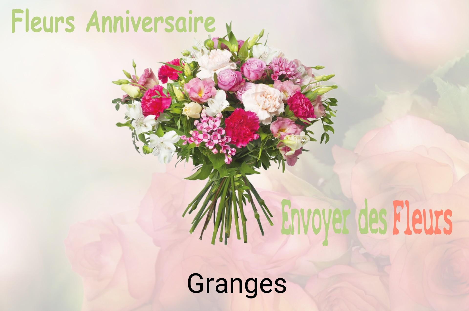 Bouquet de fleurs d’anniversaire livré à Granges